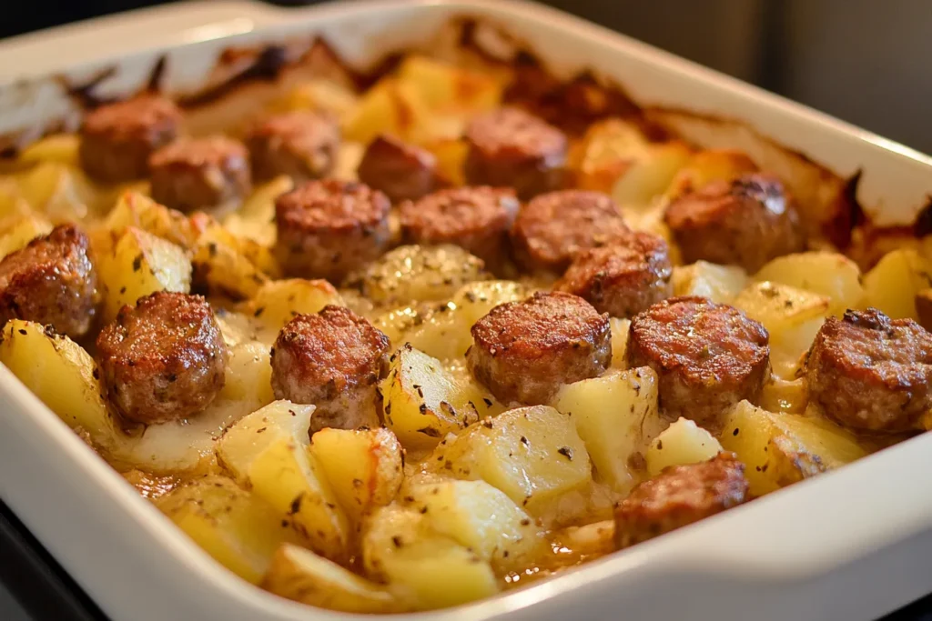 Baked Italian Sausage and Potatoes Casserole - A Comforting Classic